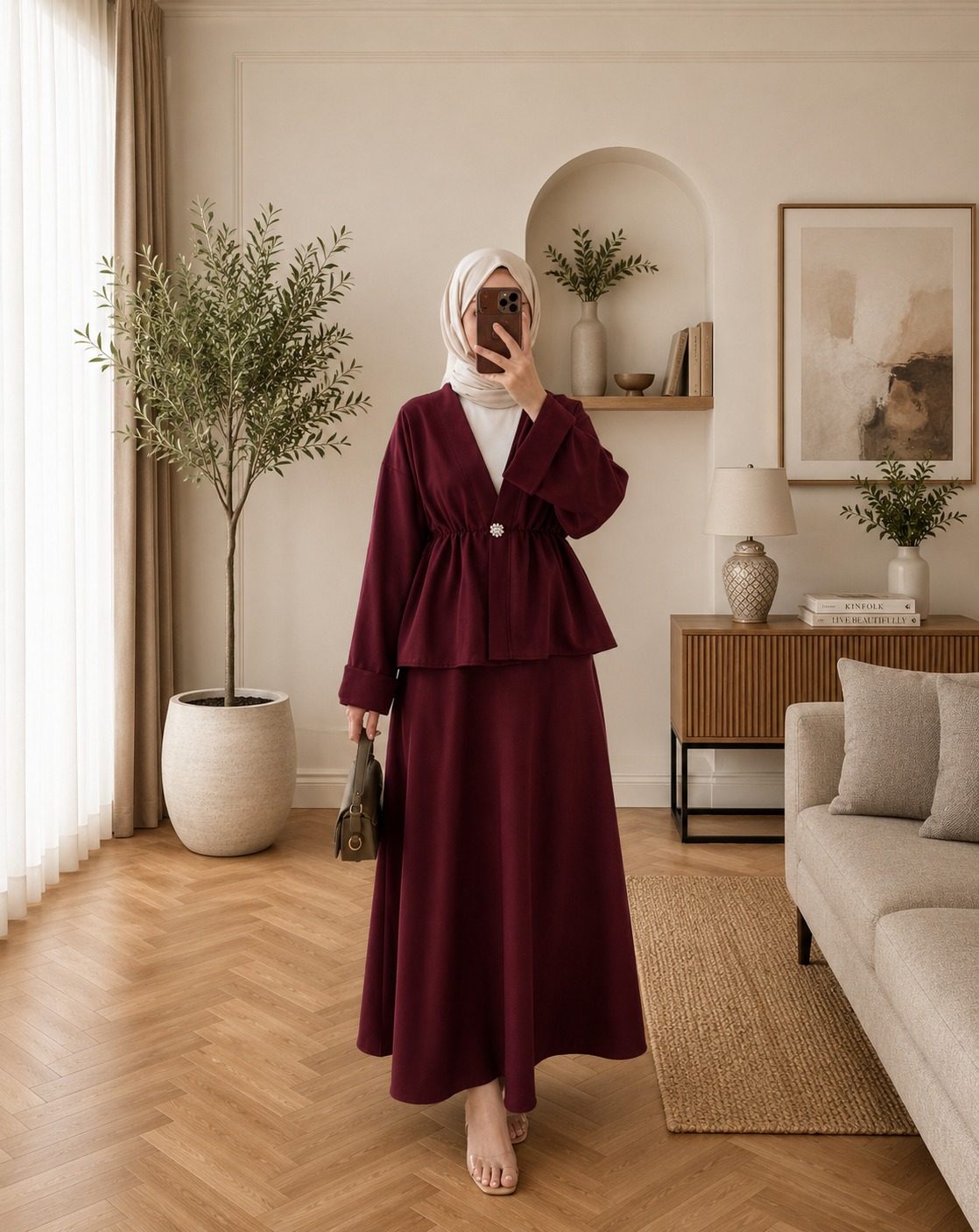 Ela Takım Bordo
