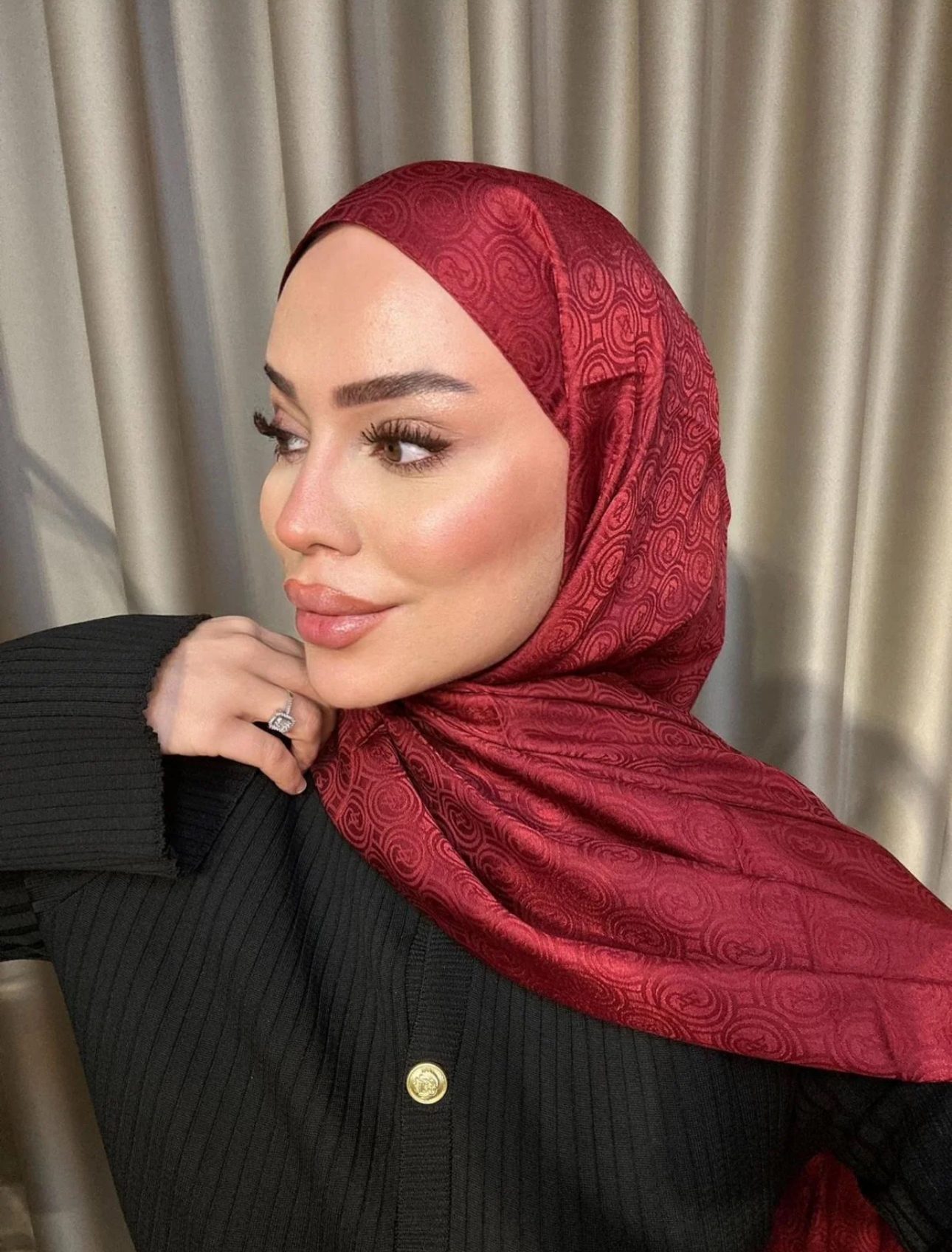 Mira Şal Bordo